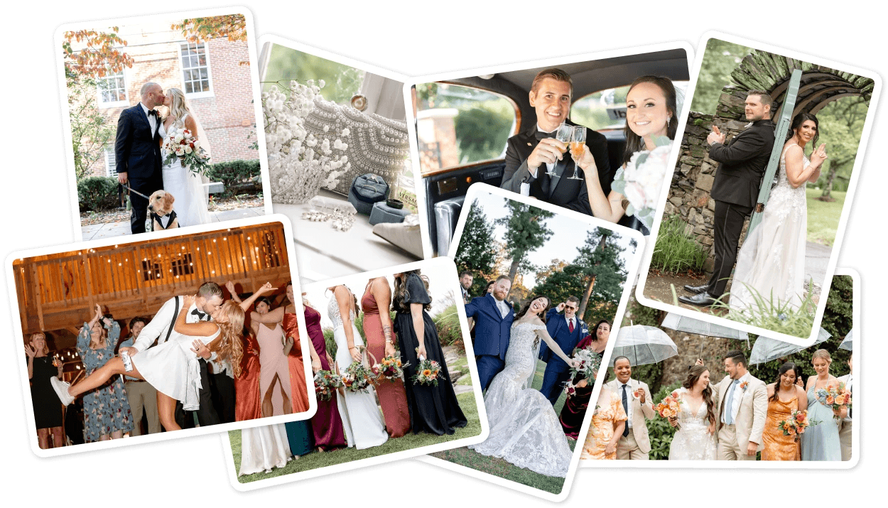 Collection of wedding photos from 2024